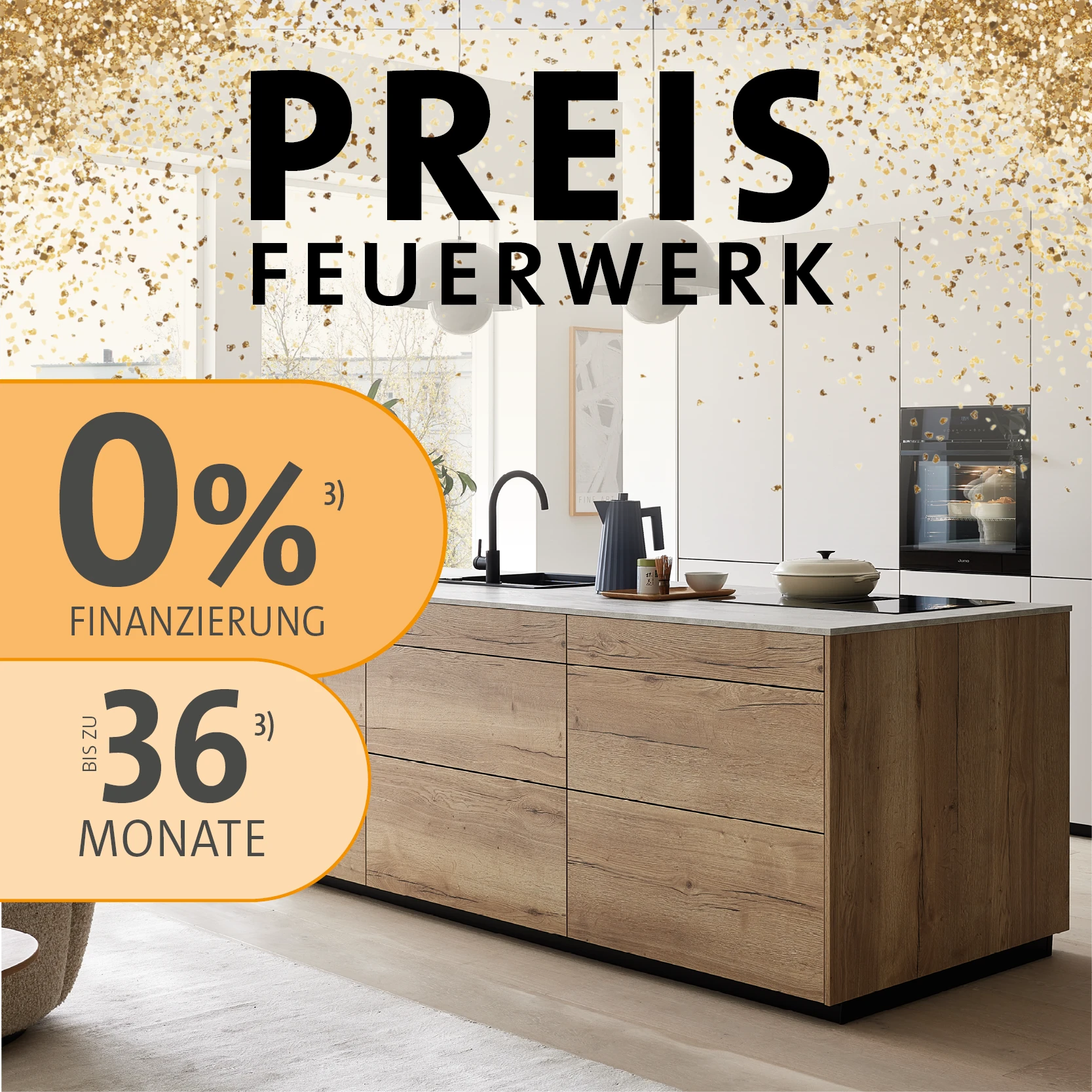 Preisfeuerwerk Küchen