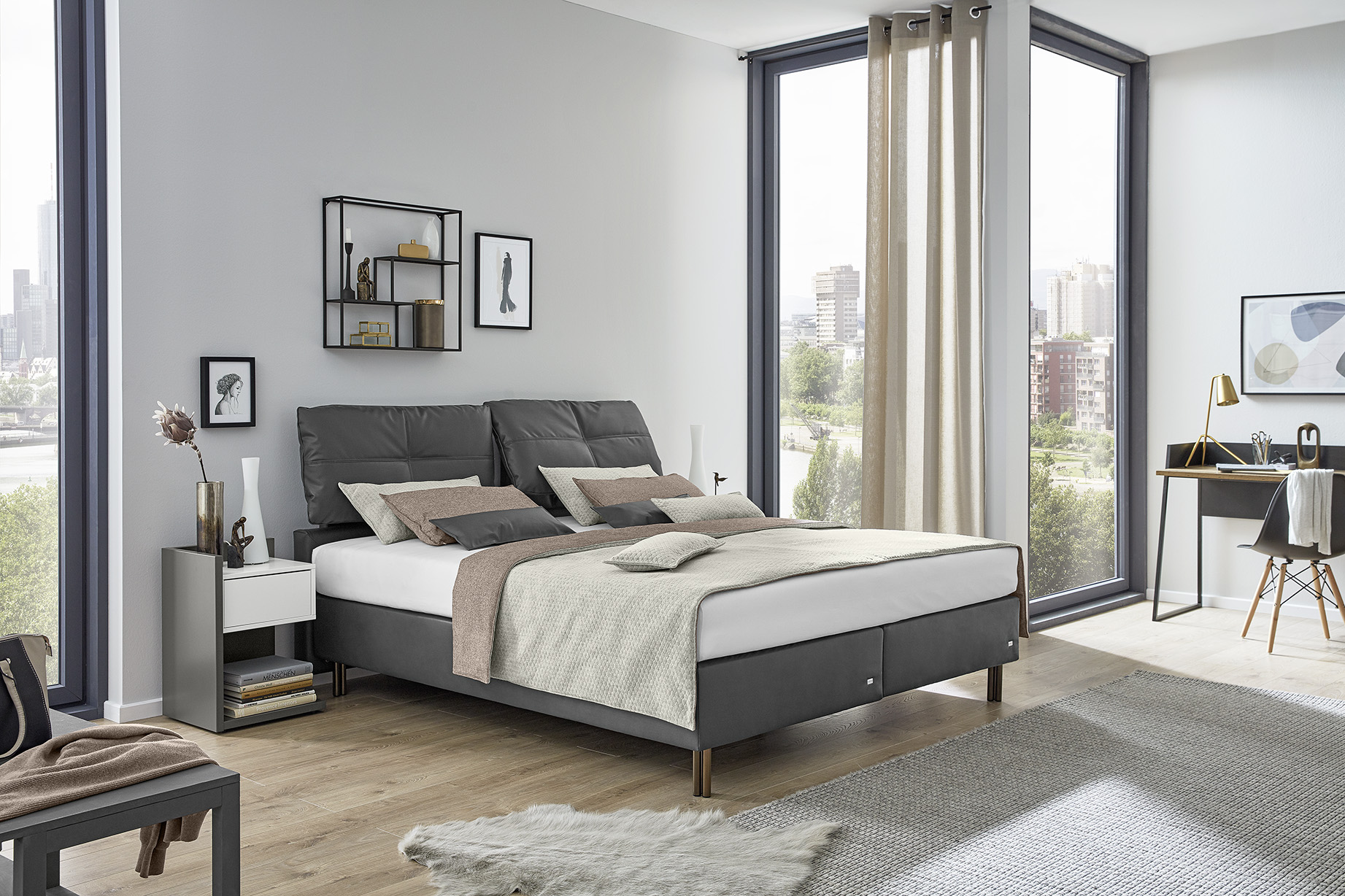 RUF BETTEN Box spring bed ADESSO