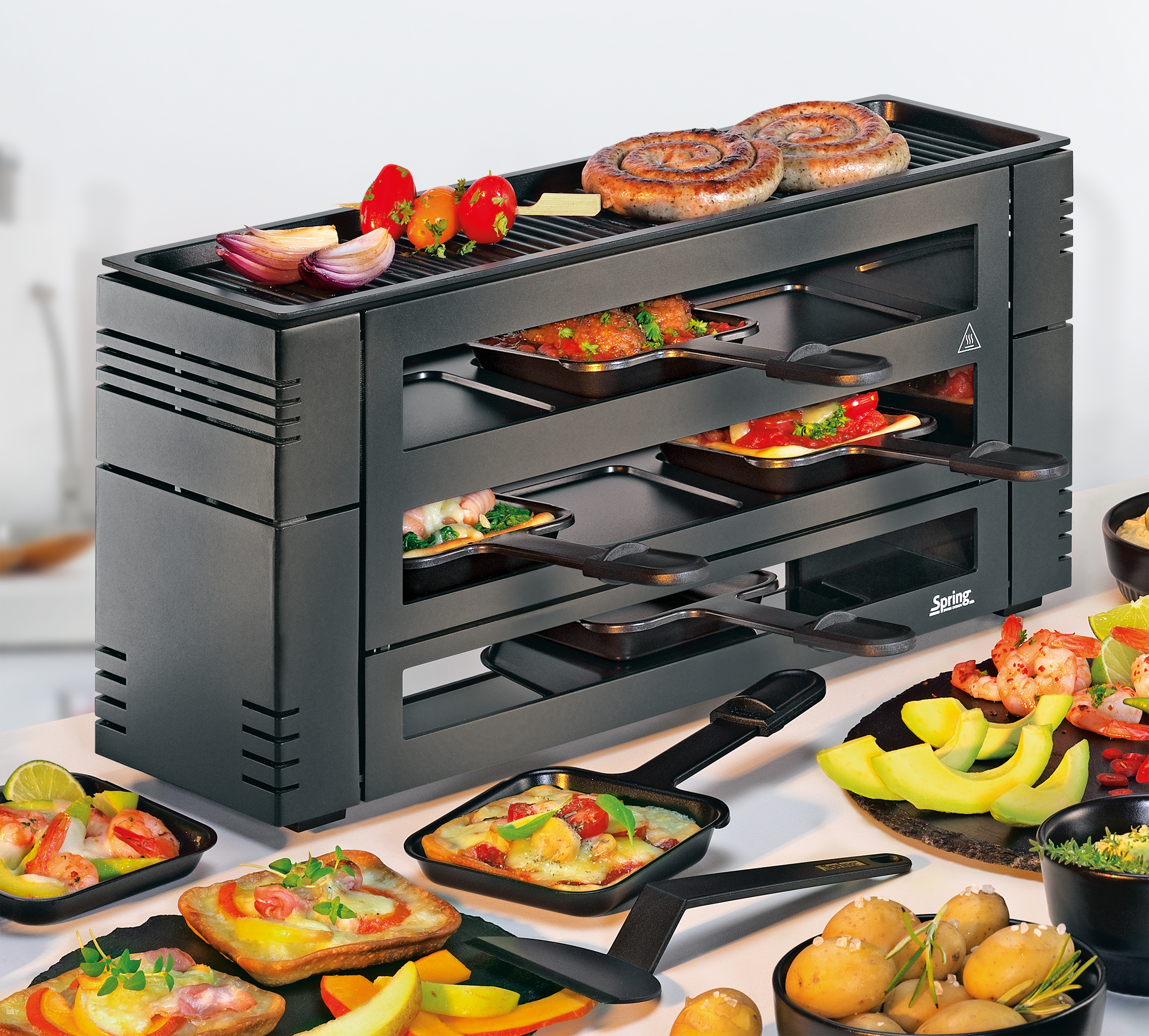 SPRING Raclette PIZZA RACLETTE6