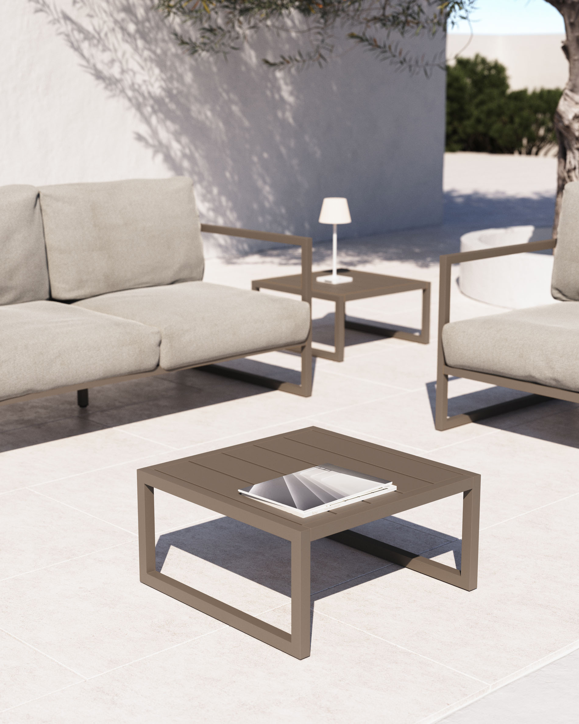 KAVE HOME Table d'appoint Outdoor COMOVA