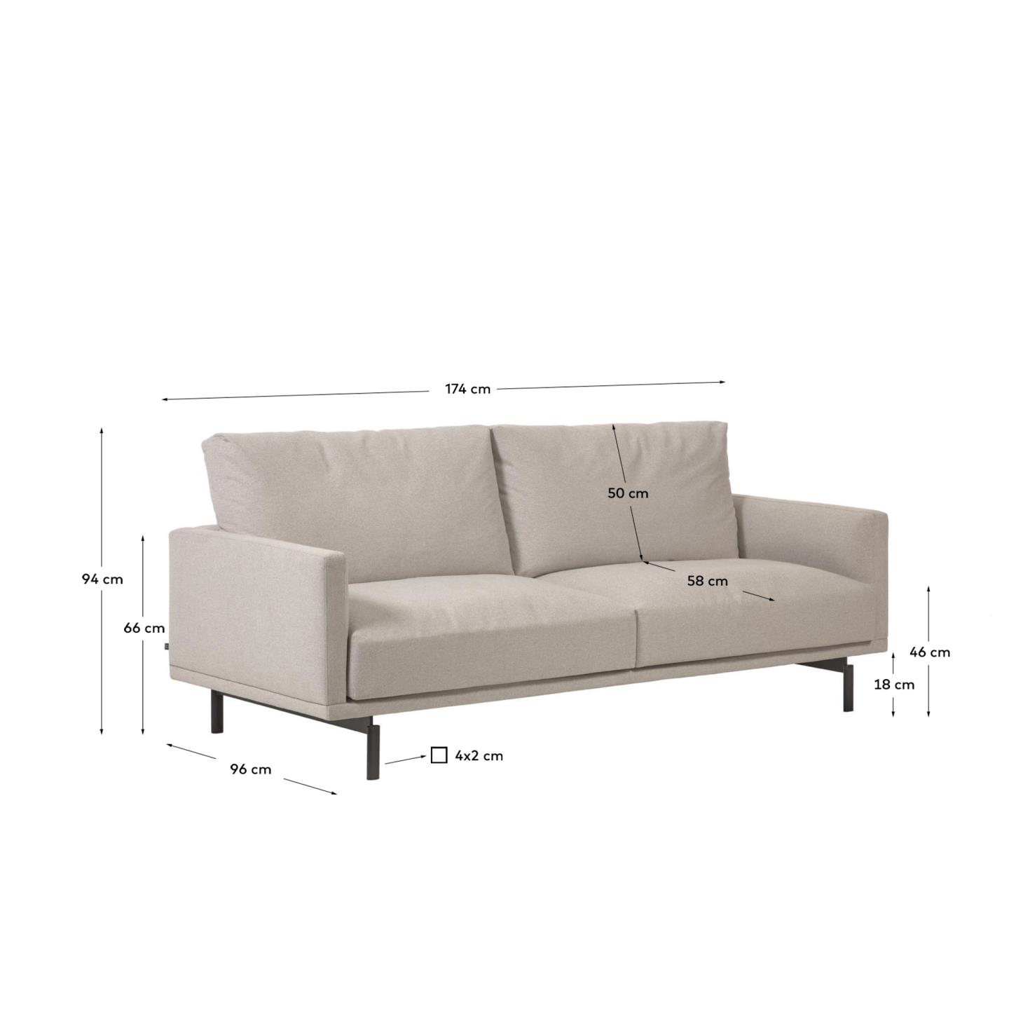 KAVE HOME Sofa GALENE
