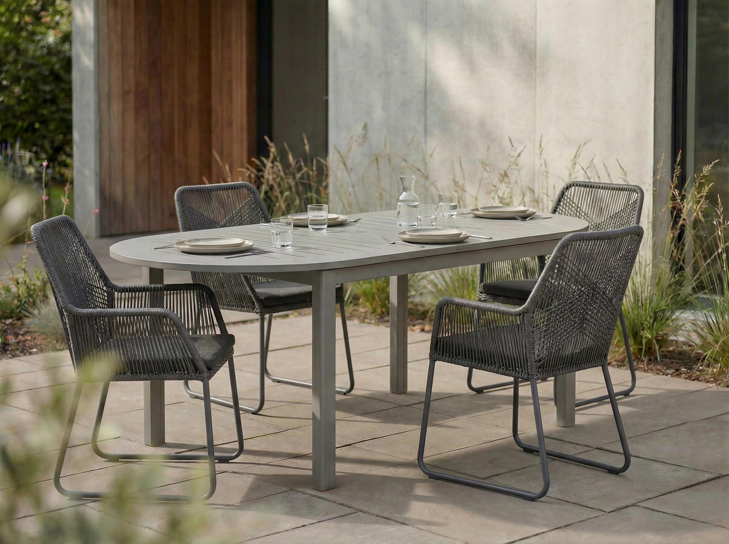 BRAFAB Table de jardin LOMMA ELIPSE