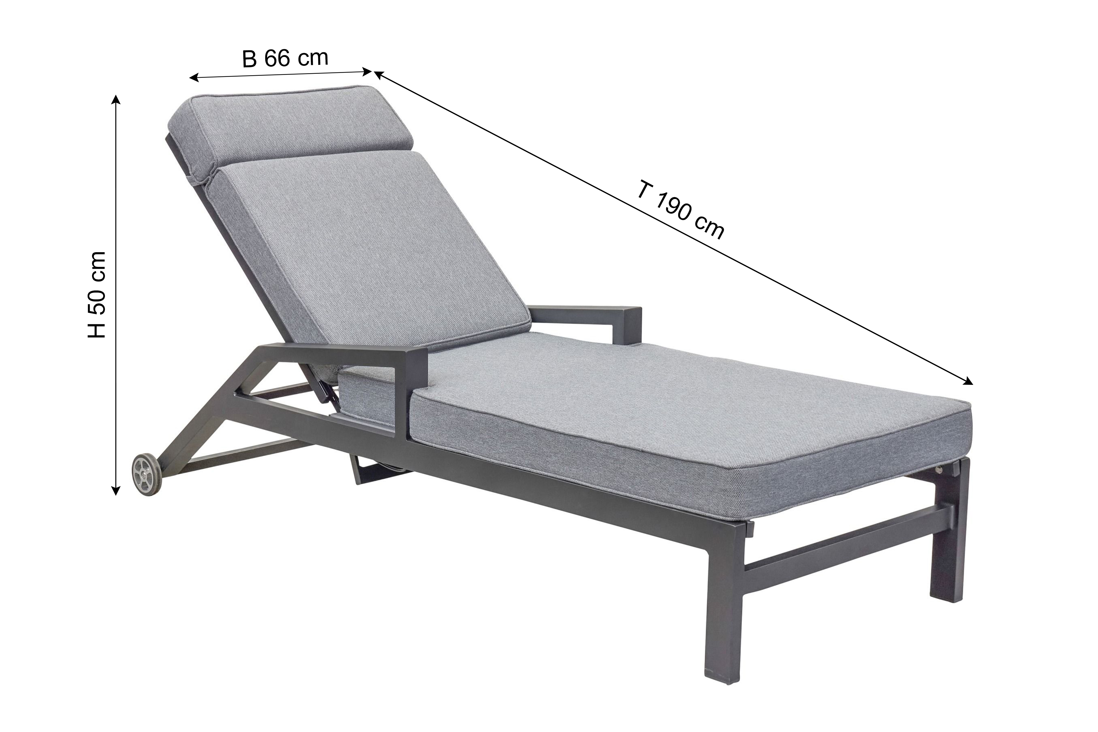 LC Garden SONDRINO garden lounger