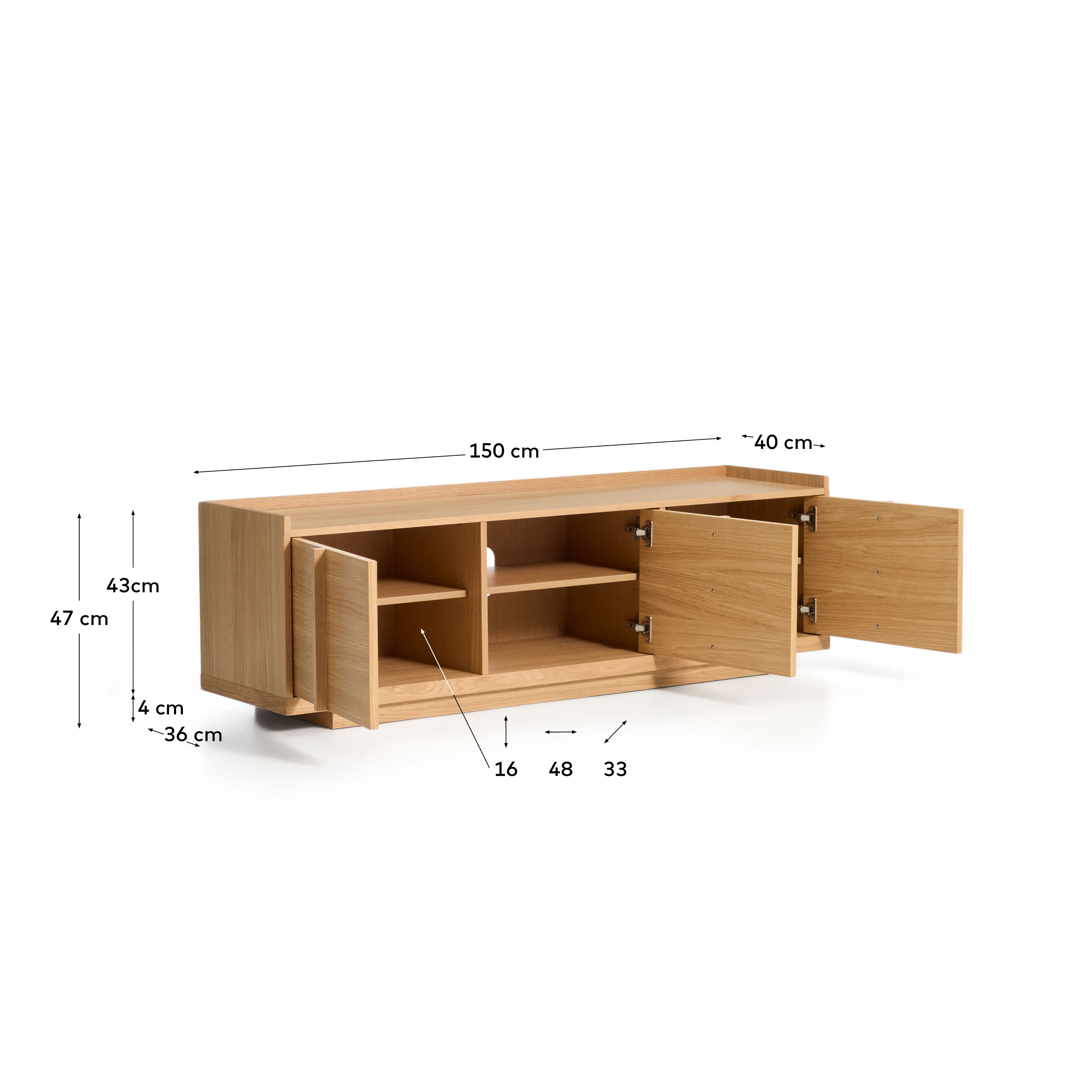 KAVE HOME TV-Möbel ONIX