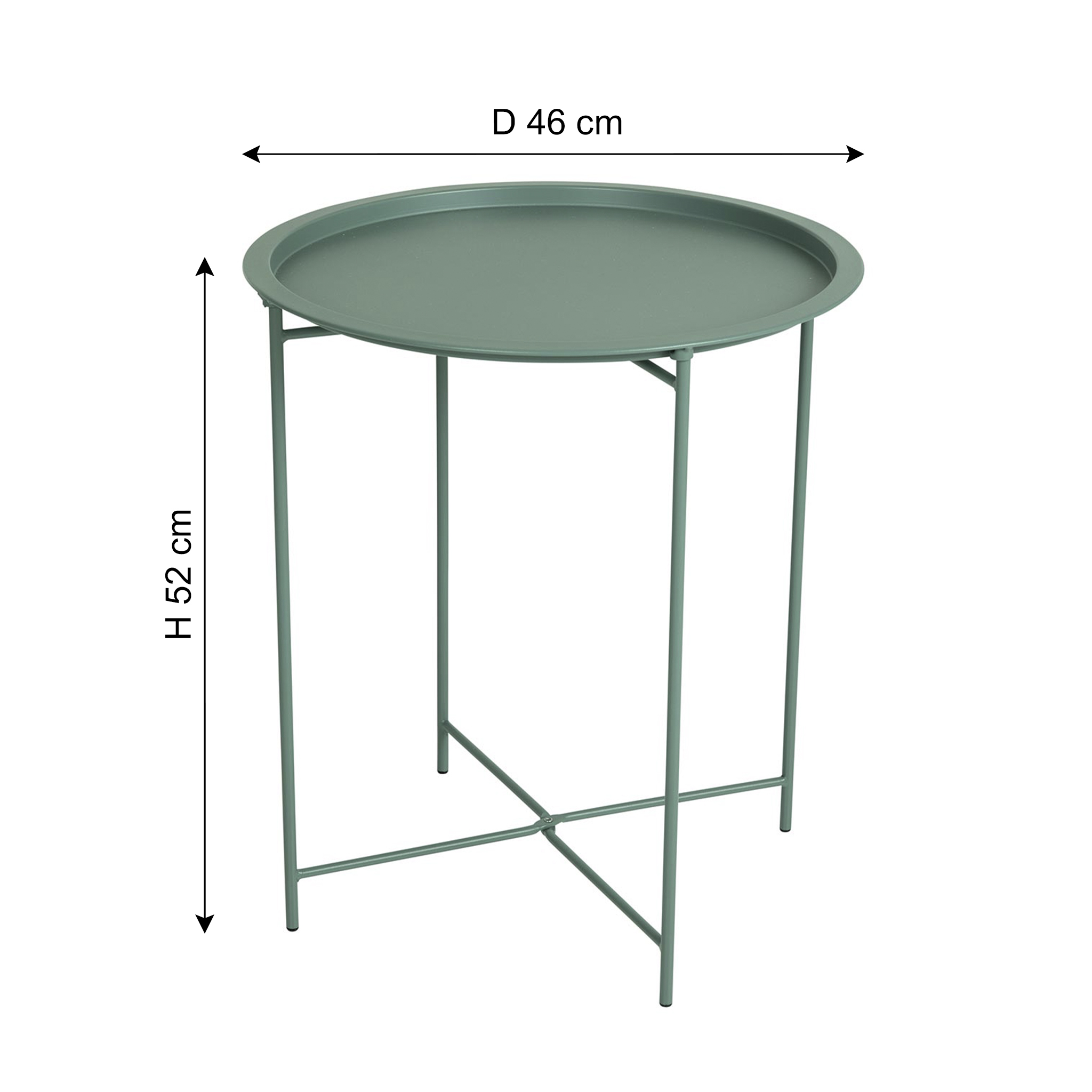 BRAFAB Beistelltisch Outdoor SANGRO